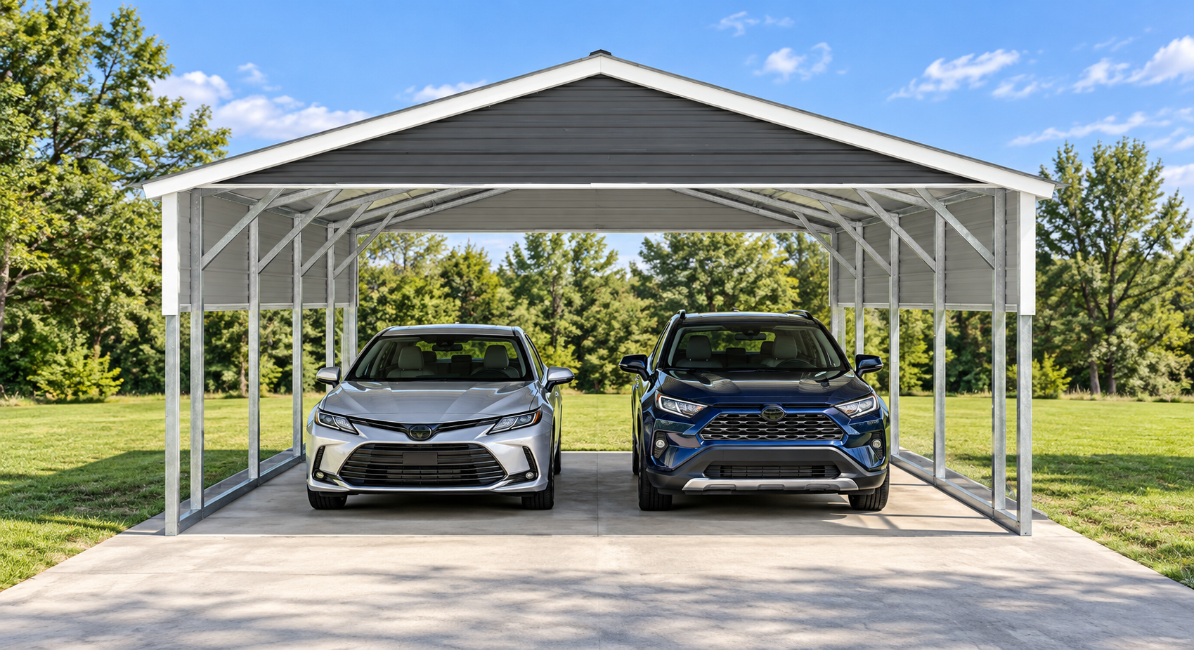 20×22×8 carport