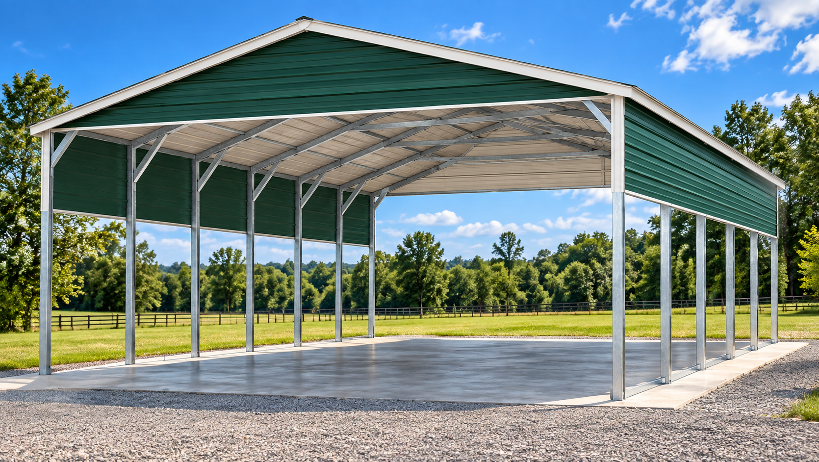 25x25x10 Carport